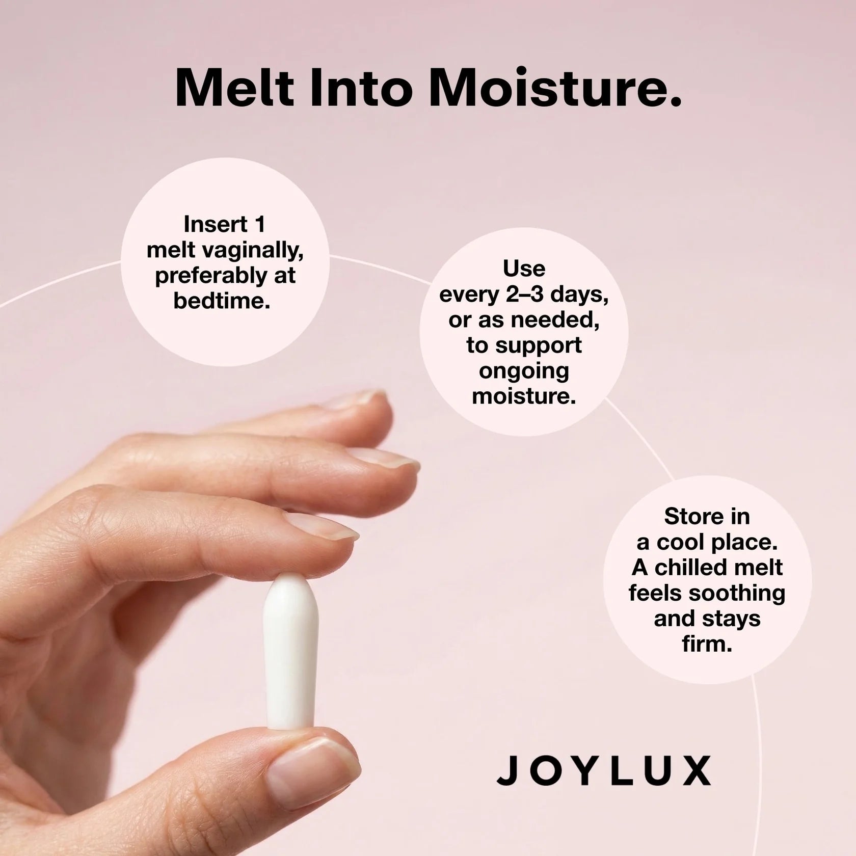 JoyLux ReliefHER Vaginal Hydration Melts (10-Pack)