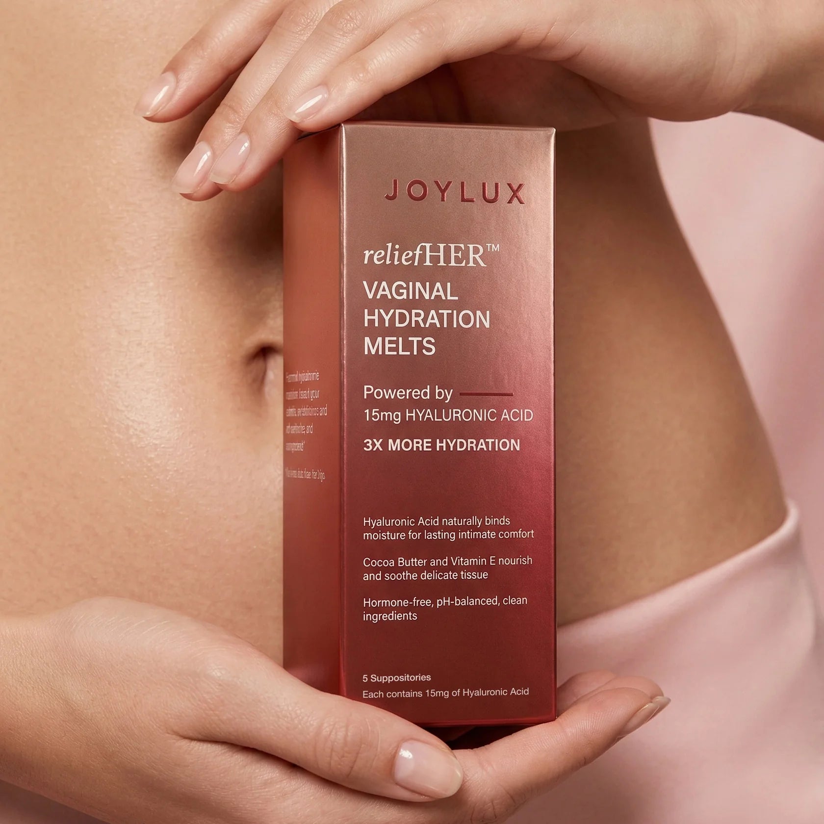 JoyLux ReliefHER Vaginal Hydration Melts (10-Pack)